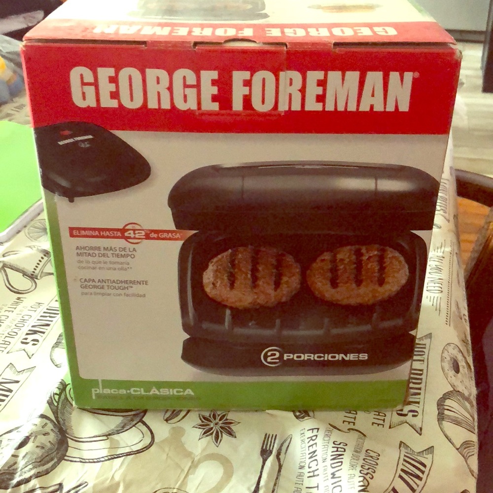 George Foreman grill.